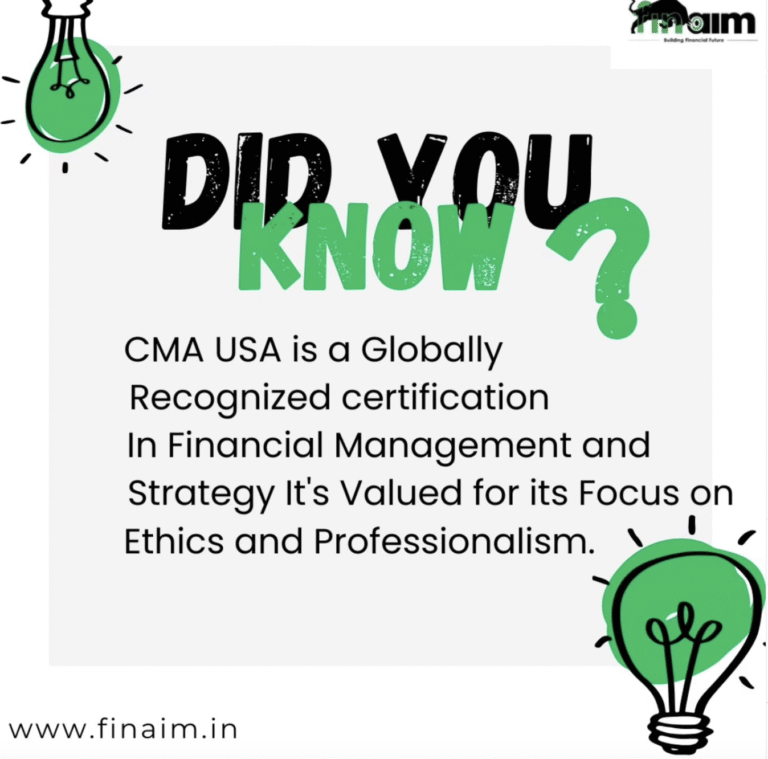 CMA USA course - FINAIM